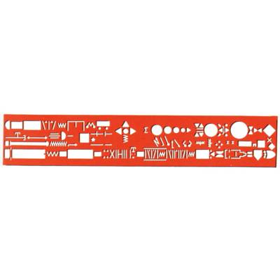 Trace Symbole HYDROPNEUMATIQUE ISO 1219-1970 H10 mm - MINERVA