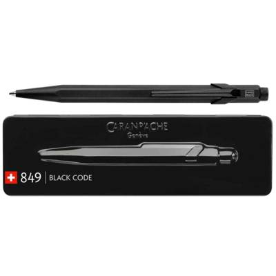 Stylo à bille 849 BLACK CODE pointe moyenne noir