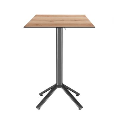 Mange-debout rabattable 60x60cm chene delano - terrasse - RestooTab