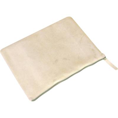 PLUME Pochette UNIVERSELLE en Daim irisé 23x32cm Or