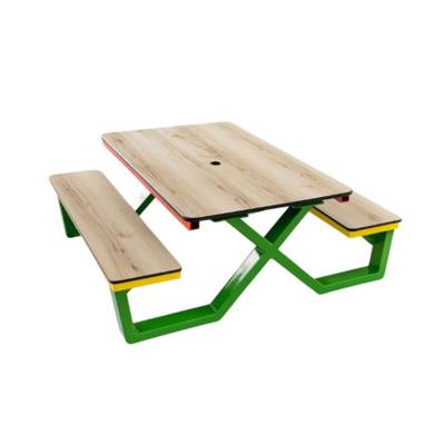 Table pique-nique enfant HPL PICCOLO - JAD Groupe