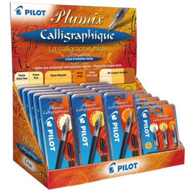 présentoir de 36 stylos plume Plumix