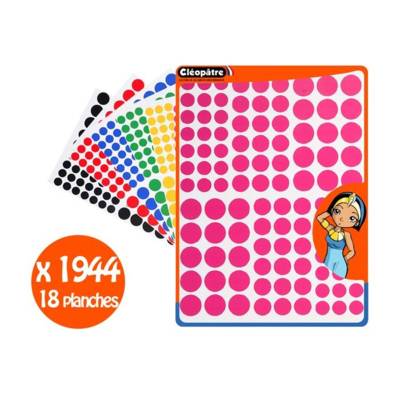 1944 Gommettes rondes