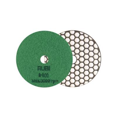 Disque diamanté polis et ponçage à sec - grain 800 - Ø 100 mm - Gedimat - RUBI