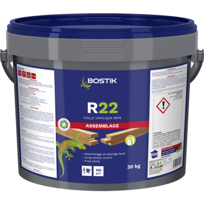 Colle R22 Lente BOSTIK - Fût de 20 kg - 30604651 - BOSTIK SA