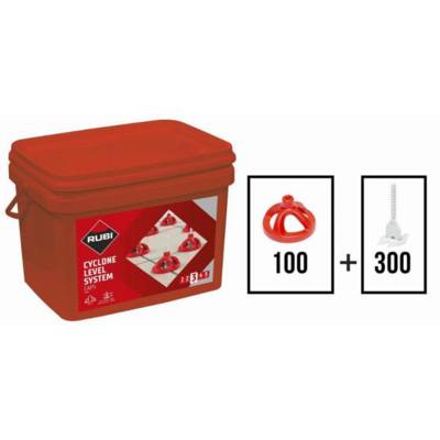 Kit de nivellement Cyclone 1,5 mm RUBI - 35964 - Maxoutil