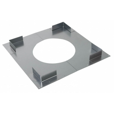 Plaque de distance sécurité NV non ventilée Ø150 POUJOULAT - brut - 32150026 - Maxoutil
