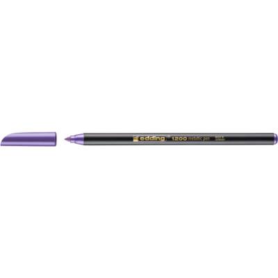 Feutre de Coloriage métallique 1200 violet métallisé 1-3 mm - EDDING