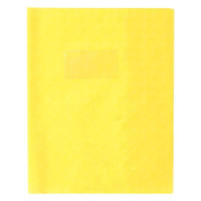 Protège-cahier Grain Losange 18/100ème 17x22 jaune - CLAIREFONTAINE