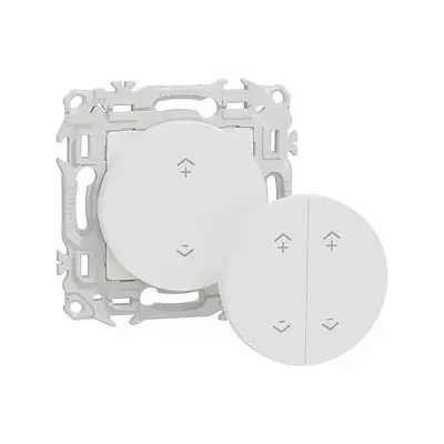 Interrupteur centralisé sans fils 2 ou 4 boutons - blanc craie - SCHNEIDER - S920531 - Schneider Electric