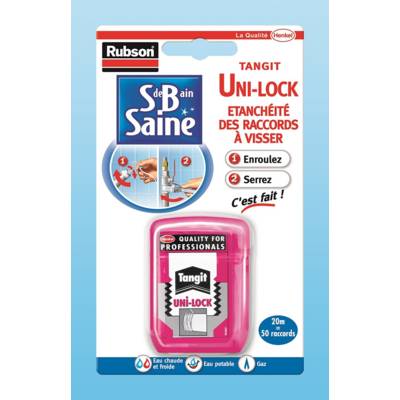 Étanchéité des raccords UNILOCK - bobine de 20m - Gedimat - TANGIT