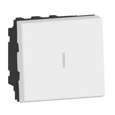 Permutateur MOSAIC 2 modules blanc 10A - Gedimat - LEGRAND
