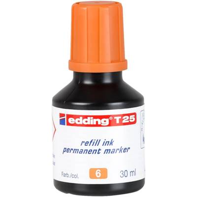 Recharge D'encre 30ml T25 Goutte à Goutte Pour Marqueur Permanent Orange