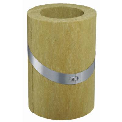 Coquille isolante Coqisol rampant - Pente 71-100% - Ø conduit 150/tubage 100 POUJOULAT - 32150124 - Maxoutil