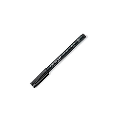 Marqueur permanent "Lumocolor 314B" large 1-2,5 mm Noir - STAEDTLER