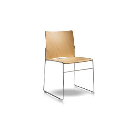 Chaise BEW assise et dossier bois