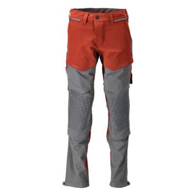 Pantalon avec poches genouillères MASCOT Ultimate - Léger et hydrofuge - 22279-605-Rouge-38