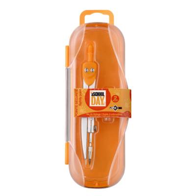 Coffret Compas Collège avec étui de mines