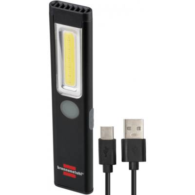 Lampe de poche LED PL 200 AC rechargeable 200lm, 10 p. dans un présentoir auto-v - Brennenstuhl - 1175590110 - Maxoutil