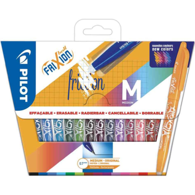 Stylo roller FRIXION BALL 07, étui carton de 15