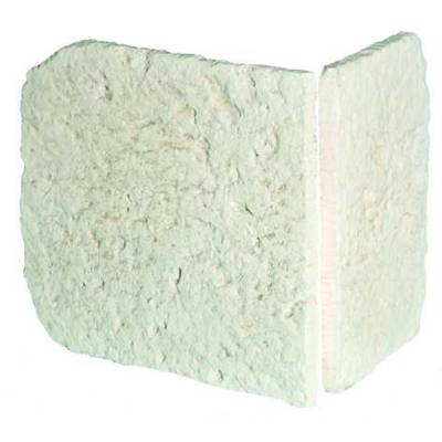 Chaîne d'angle de parement pierre reconstituée MANOIR ton pierre - Gedimat