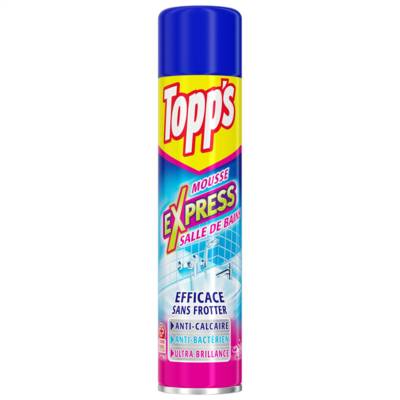 Mousse Express Salle de Bain Aérosol Topp's- 600 ml