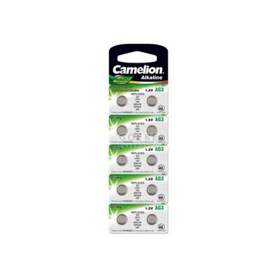 Pack de 10 piles Camelion Alcaline AG3 0% Mercury/Hg