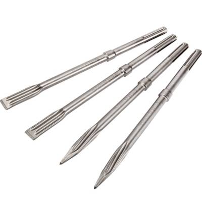 Set BOSCH de 4 burins SDS-Max - Burins auto-affûtans - 2607017368 - Maxoutil