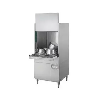 Lave-batterie avec pompe à chaleur, pompe de vidange et doseur rinçage