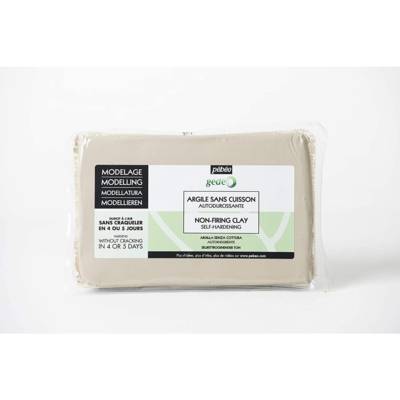 Gédéo Pain 1,5Kg argile à modeler sans cuisson blanc