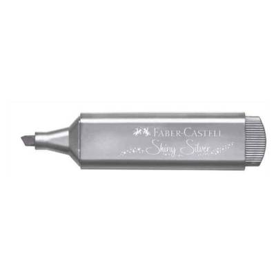Surligneur TEXTLINER 1546 Metallic, argent - Faber-Castell