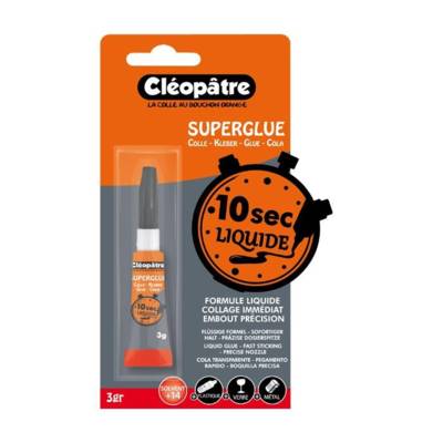 Colle Super Cléo Instantanée Formule Liquide 10 Secondes