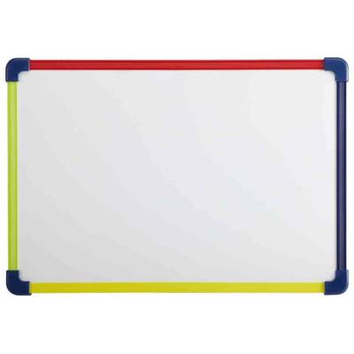 Tableau Mural Blanc pour enfants 25 x 35 cm Cadre Plastique Multicolore