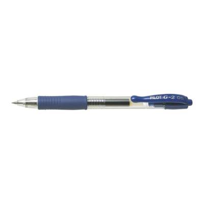 Stylo bille à encre Gel G2 05 Pte Fine Bleu - Pilot