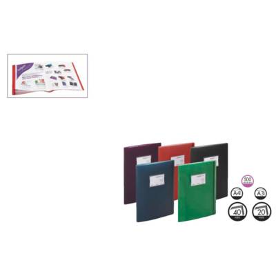 Protège-documents FUSION pour A3 ou A4 Format A4 Coloris Translucides Aléatoire - SNOPAKE