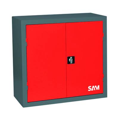 Armoire basse SAM OUTILLAGE 1000 x 1000 x 500 mm - 2630 - Maxoutil