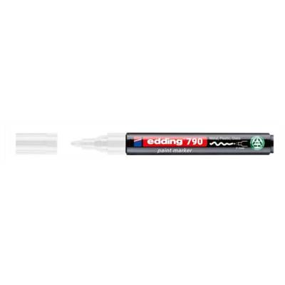 Marqueur Peinture Permanent 790 PCR Blanc Pointe Ogive 2-3 mm