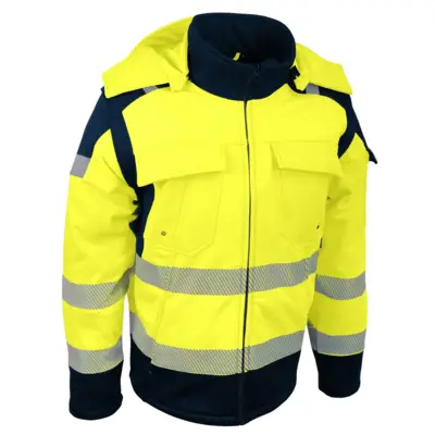 Veste Softshell de signalisation. Doublépolaire. 2X1 - SINGER - VILNAXXL - DIGIT SARL