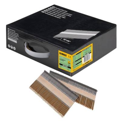 Pointes crantées galvanisées DEWALT 3,1 x 90 mm - Boite de 2200 - DNPT31R90Z