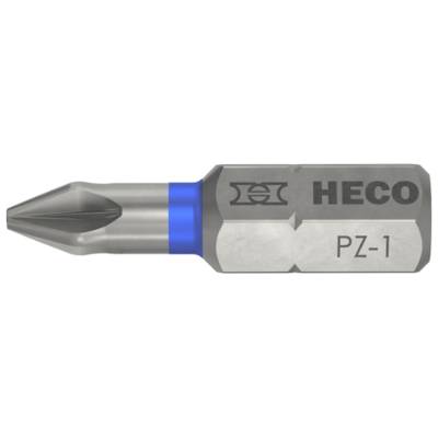 Embouts Pozi-Drive HECO PZD-1 code Bleu - Boite de 10 - 57104 - HECO - Schrauben