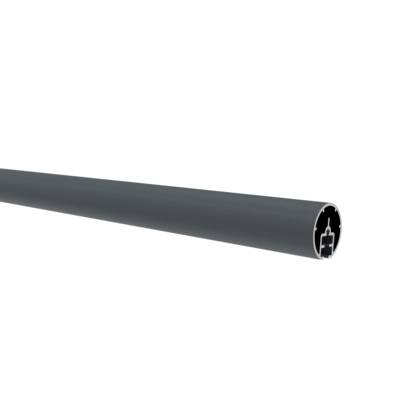 Main courante aluminium gris foncé - Ø 40 mm x L.2 m - Gedimat - ORIAL