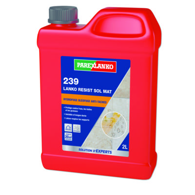 Agent hydro-oléofuge 239 LANKO RESIST SOL MAT - Gedimat
