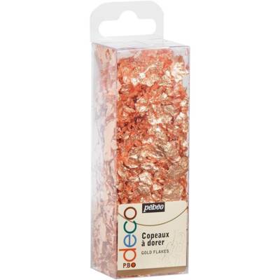 Copeaux à dorer - Deco - Cuivre Brillant - 1,5 g - PÉBÉO
