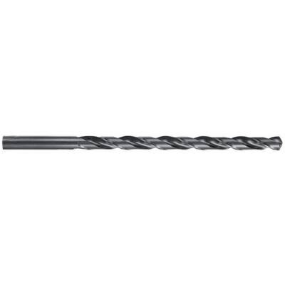 Foret métaux TIVOLY HSS taillé meulé - Extra long Ø8 L400mm - Dépouille conique - 11421010800 - Maxoutil
