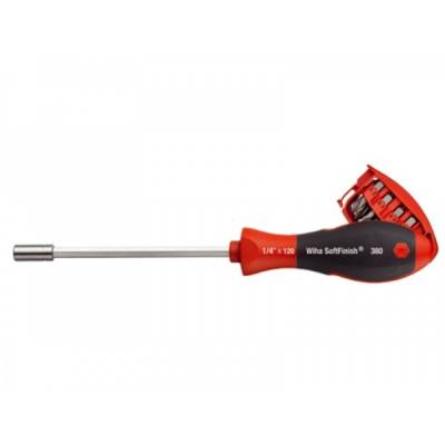 Tournevis porte-embouts 1/4" WIHA magasin de 8 embouts - 33007 - Maxoutil