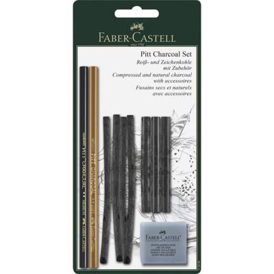 Set Pitt Fusain reconstitué - FABER-CASTELL