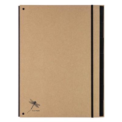 Classeur trieur "Pur" A4 12 compartiments noir