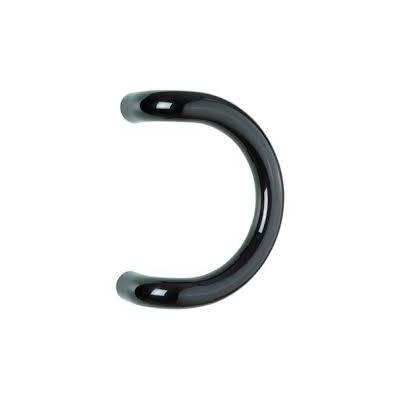 Poignée de porte coudée STG84 NORMBAU entraxe 200 mm filetée - Noir 16 - 440010 - Maxoutil