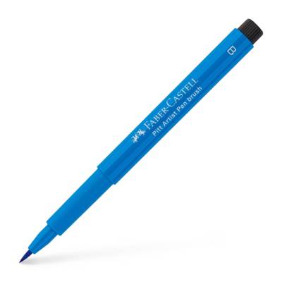 Feutre PITT artist pen, bleu phthalo - FABER-CASTELL