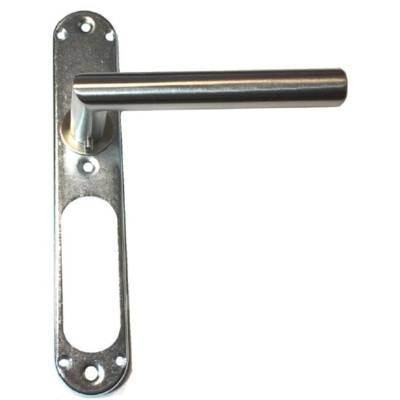 Ensemble sur plaque angles vif Vallon sur rosace ressort 38/50 BLINDOMAX Inox 304 - 938